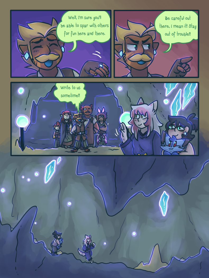 Write those letters! Get to it! Right this second! Sorry it's just, I miss you already :'( --your new dad