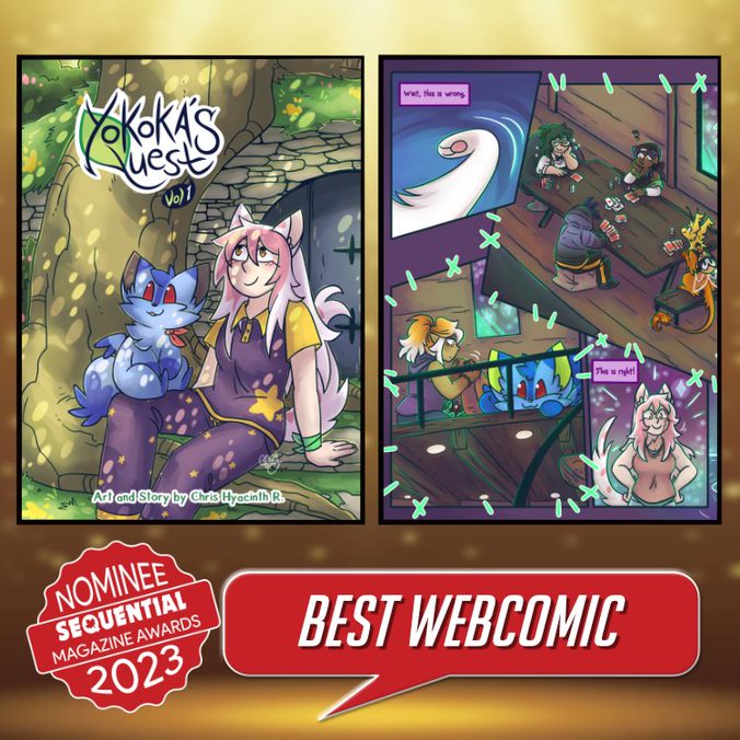 Vote for Yokoka’s Quest in Sequential Magazine Awards!