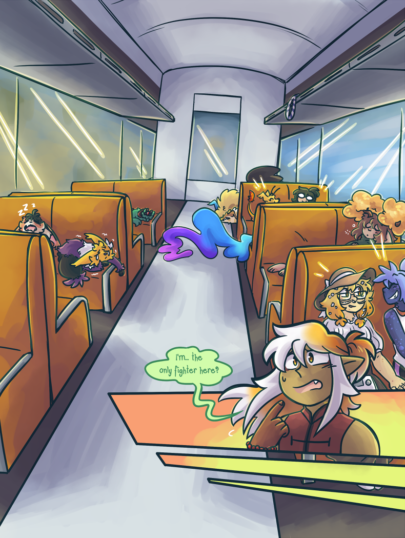 and we just got Sorbet calmed down too!