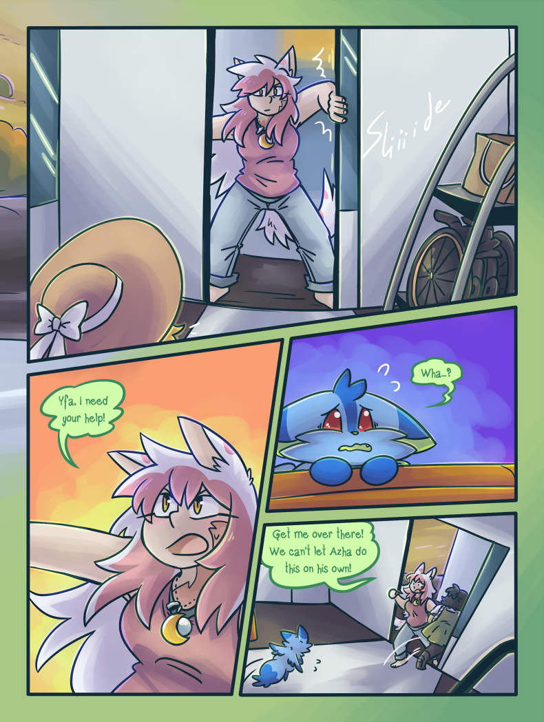 close that door, it's chilly outside!