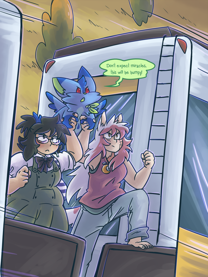 don't jump off moving trains guys