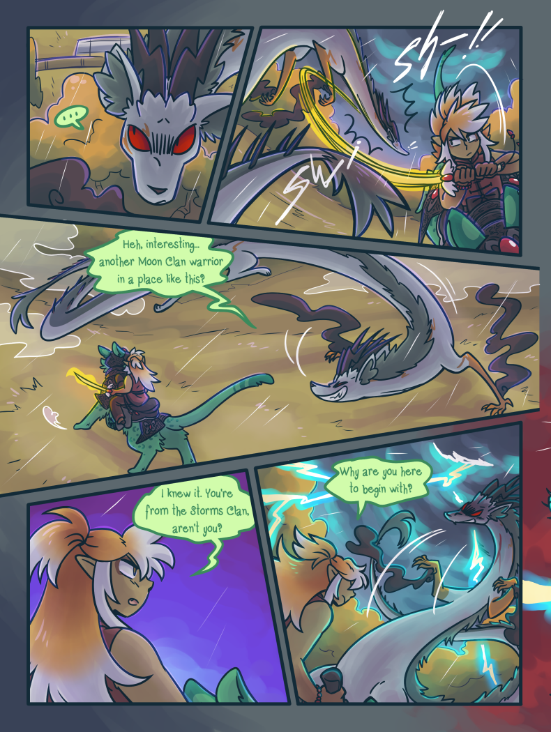 stop slipping away! let me cut you with my sword!