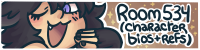 Extended character bios and refs on Room 534!