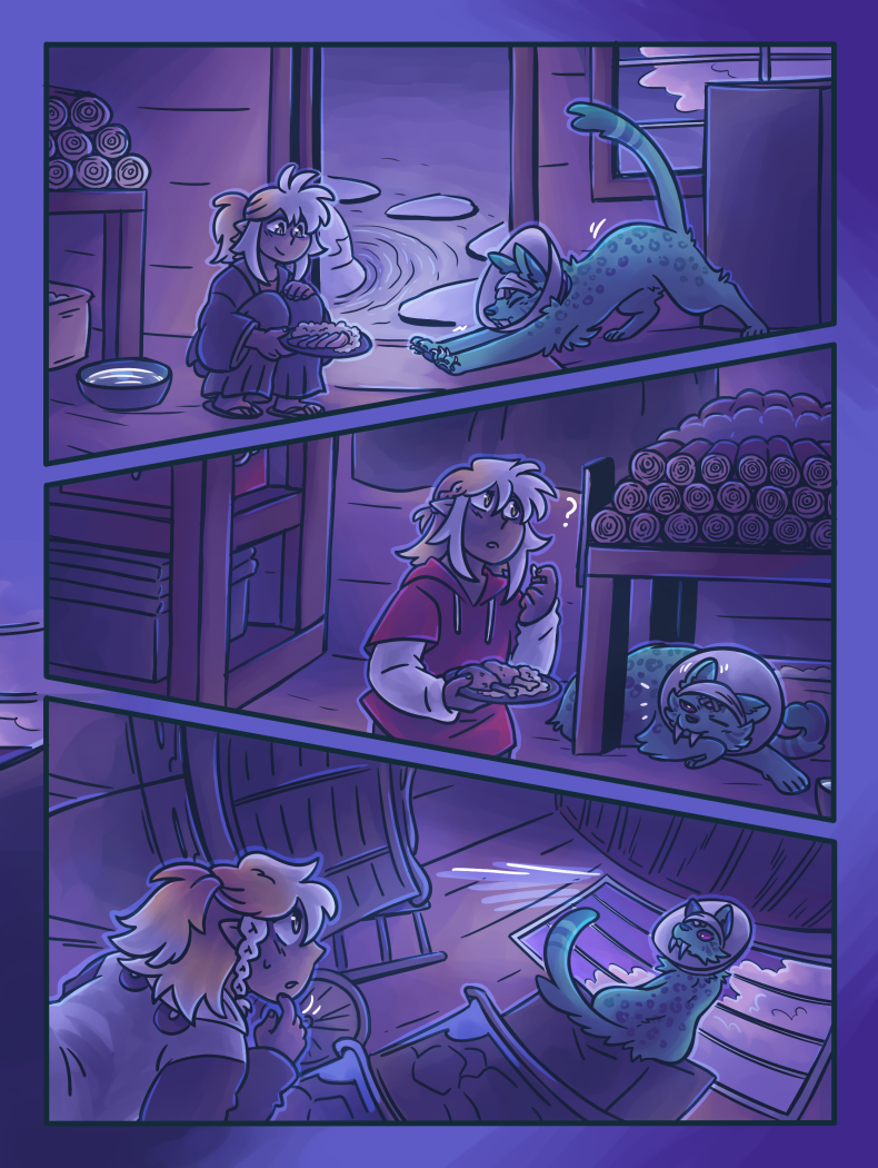 every chapter the point where chapter and page number match is getting longer and longer to get to... yes i pay attention to this for some reason
